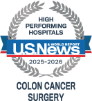 U.S. News High Performing Hospitals Colon Cancer Surgery