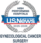 US News High Performing Hospital Gynelogical Cancer Surgery