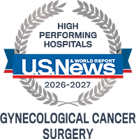 US News High Performing Hospital Gynelogical Cancer Surgery