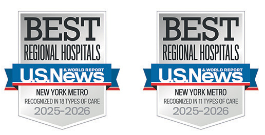 U.S. News & World Report Best Regional Hospitals New York Metro 2025-2026