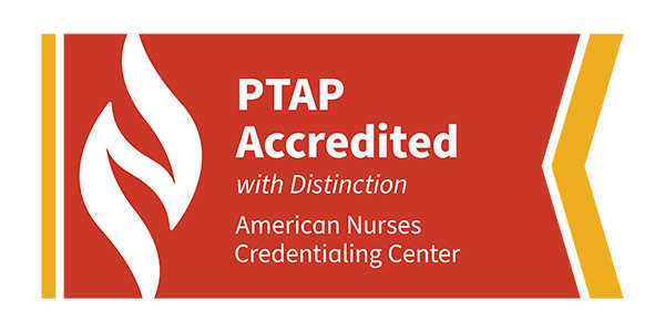ANCC Accredited with Distinction PTAP Logo