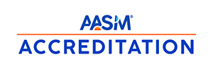AASM 2025 Accreditation Logo