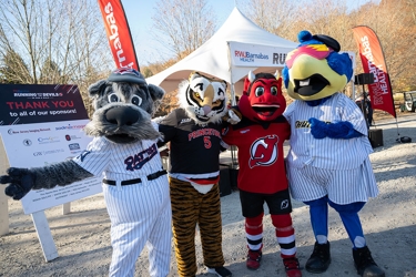 2024 RWJBarnabas Health’s Running with the Devils 5K Run & Walk Mascots