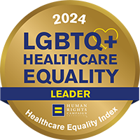 LGBTQ+ Healthcare Equality Index Leader