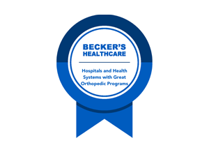 Becker's Health Care - Great Orthopedic Programs