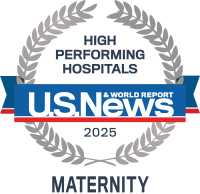 US News and World Report High Performing Hospital Maternity Care