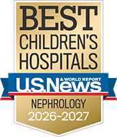 US News Best Children's Hospitals Nephrology 2026-2027