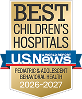 US News Best Children's Hospitals Pediatric & Adolescent Behavioral Health 2026-2027