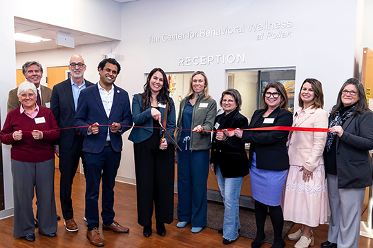 Center for Behavioral Wellness Ribbon Cutting Group