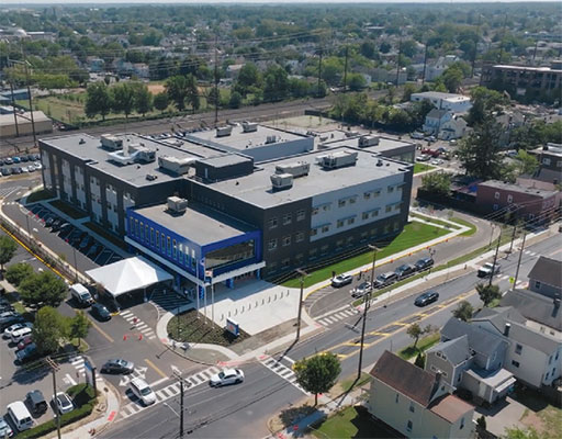 Blanquita B. Valenti Community School aerial photo