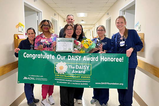 Donna Cuthill honored with MMC’s DAISY Award