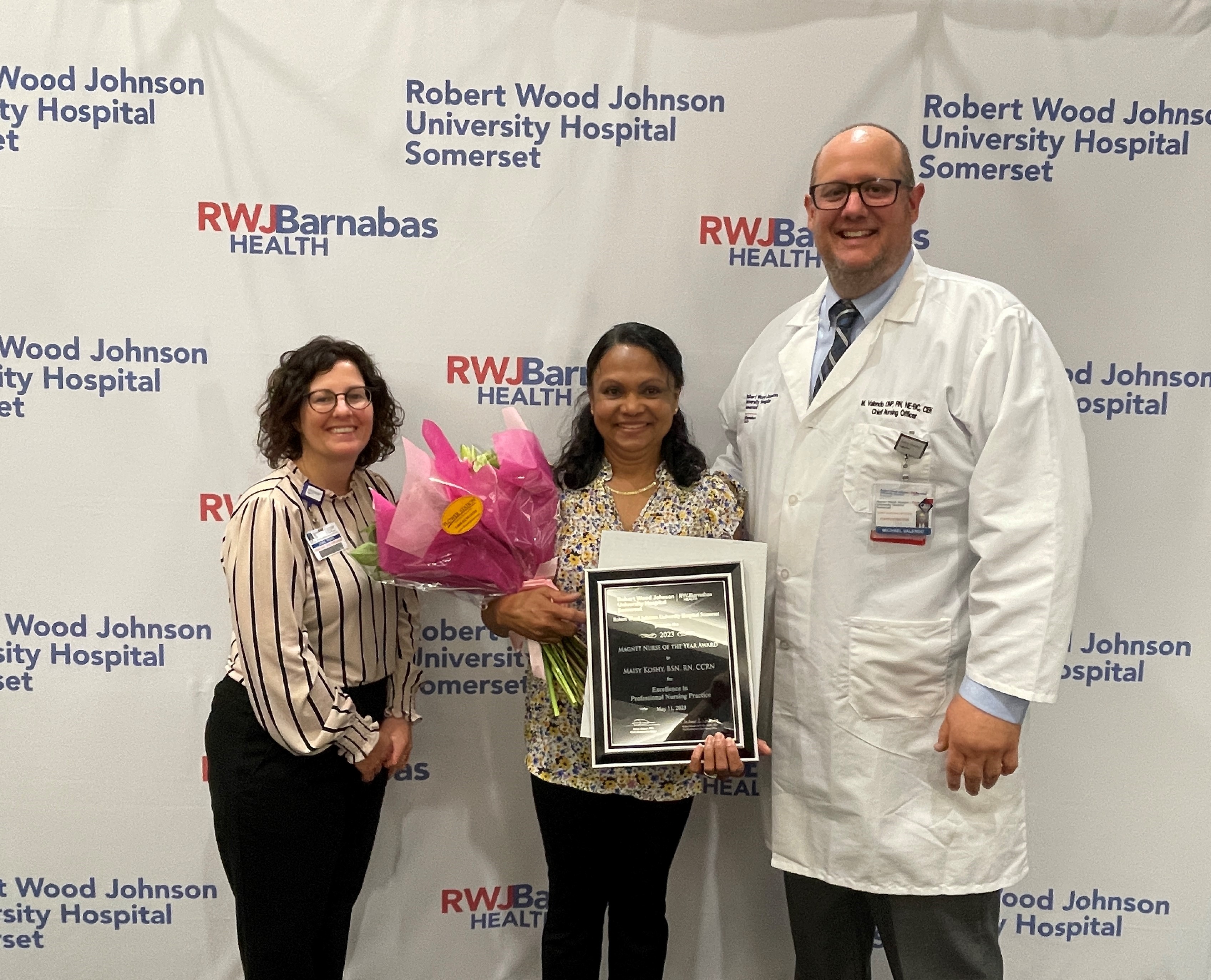 RWJUH Somerset Honors Piscataway Nurse As Magnet Nurse Of The Year