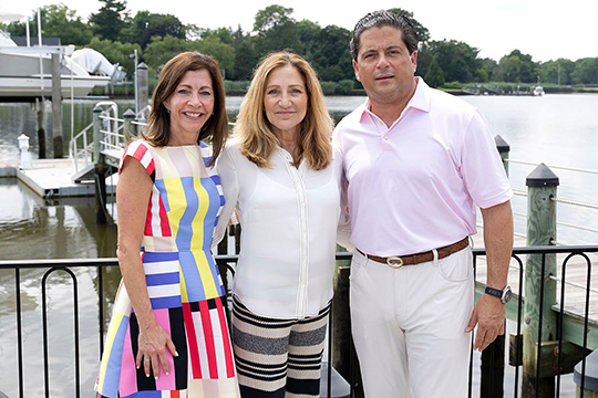 Mark Manigan, Edie Falco,Caitlin Olson and Eric Carney 