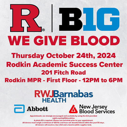 RWJ Abbott Blood donation