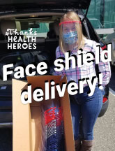 CF Center Face Shield Donation