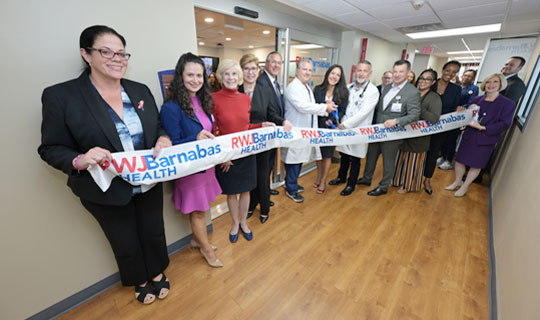 RWJBarnabas Health Medical Group ribbon cutting ceremony in Kearny