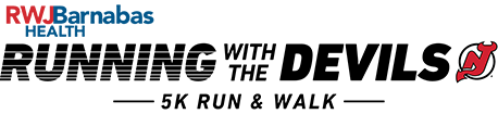 RWJBarnabas Health Running with the Devils 5K Run and Walk logo