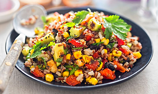 tex mex quinoa salad