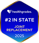 Healthgrades - #2 in State - Joint Replacement