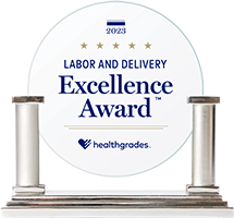 Healthgrades Excellence Award Labor and Delivery