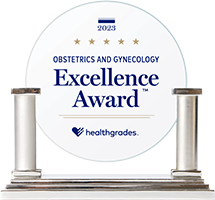 Healthgrades Excellence Award Obstetrics and Gynecology