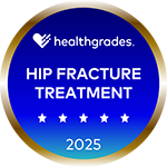 Healthgrades - 5 stars - Hip Fracture Treatment