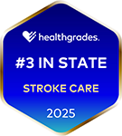 Healthgrades - #3 in State for Stroke Care