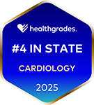 Healthgrades - #4 in State for Cardiology