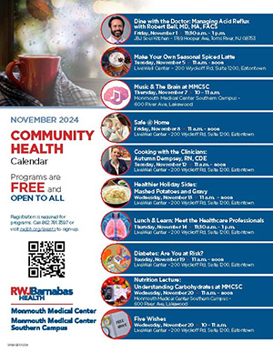 Community Education Events Calendar