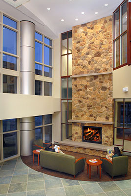 The Steeplechase Cancer Center Lobby